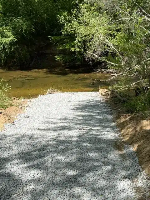 Fishing and Kayaking Creek